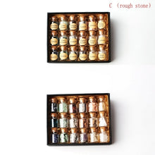 Load image into Gallery viewer, Set of 18 Natural Crystal Wishing Bottles
