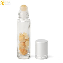 Load image into Gallery viewer, Refillable Essential Oil Bottle Diffuse Roller Ball Glass Bottles 10ml
