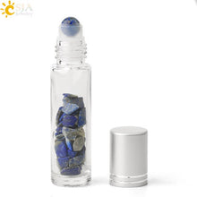 Load image into Gallery viewer, Refillable Essential Oil Bottle Diffuse Roller Ball Glass Bottles 10ml
