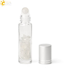 Load image into Gallery viewer, Refillable Essential Oil Bottle Diffuse Roller Ball Glass Bottles 10ml
