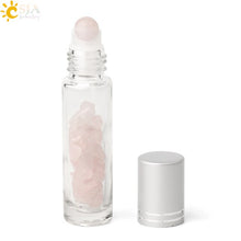 Load image into Gallery viewer, Refillable Essential Oil Bottle Diffuse Roller Ball Glass Bottles 10ml
