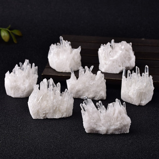 Natural Crystal Cluster Raw Quartz