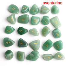 Load image into Gallery viewer, Natural Crystal Runes Stones
