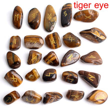 Load image into Gallery viewer, Natural Crystal Runes Stones
