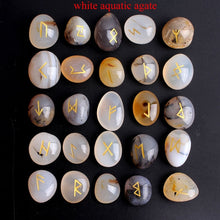 Load image into Gallery viewer, Natural Crystal Runes Stones
