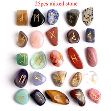 Load image into Gallery viewer, Natural Crystal Runes Stones
