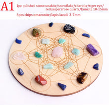 Load image into Gallery viewer, Crystal healing grid with crystals
