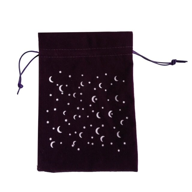 Star Moon Velvet Bag