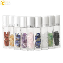 Load image into Gallery viewer, Refillable Essential Oil Bottle Diffuse Roller Ball Glass Bottles 10ml
