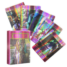 Load image into Gallery viewer, The Oracle Of Ethereal visions Holographic Tarot Deck
