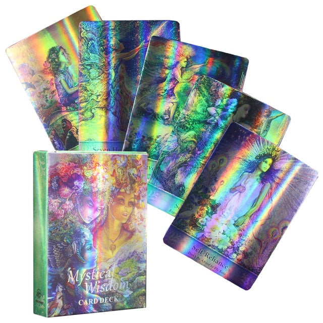 The Oracle Of Ethereal visions Holographic Tarot Deck