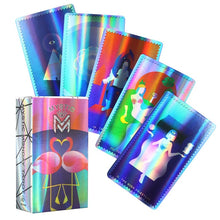 Load image into Gallery viewer, The Oracle Of Ethereal visions Holographic Tarot Deck
