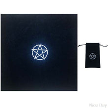 Load image into Gallery viewer, Pentagram Tarot Tablecloth with Bag
