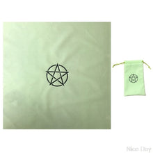 Load image into Gallery viewer, Pentagram Tarot Tablecloth with Bag
